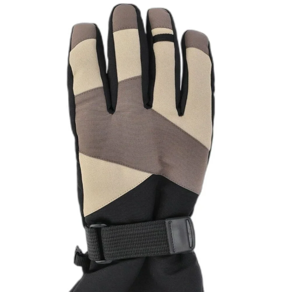 Ozark Trail BOYS Insulated Gloves Water Resistant SIZE S-M Tan Black 3M NEW